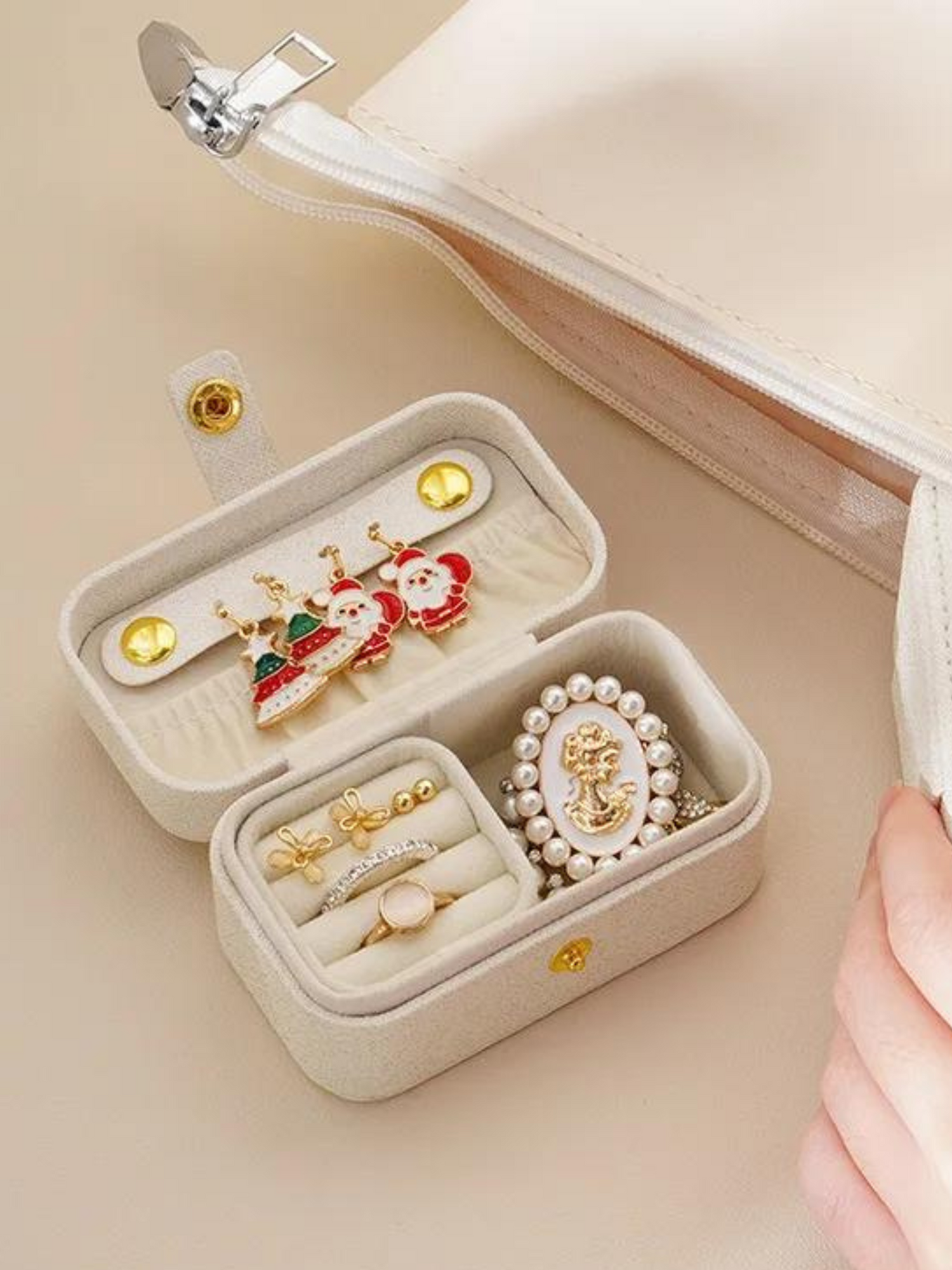 SUPER MINI PORTABLE JEWELRY BOX